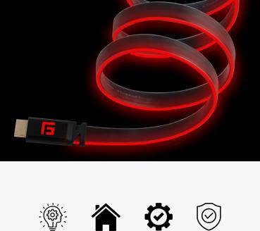 Float grip high-speed led hdmi cable fg-hdmiled-300-red 3m, v2.1 red - Float-grip-fg-hdmiled-300-red-5713474051038-03.jpg
