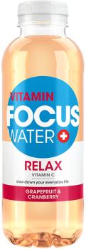 Focus relax grapefruit-cranberry 8839 50 cl, 12 stk. - Focus-8839-7640151495121