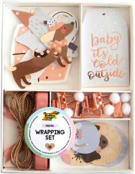 Folia verpackungs set 12121 pastel winter wonderland - Folia-12121-4001868124682