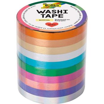 Folia washi-tape set hotfoil 26437 10 stück - Folia-26437-4001868099539
