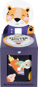 FOLIA Stickerrolle Space Safari 4m 27103 irisierend