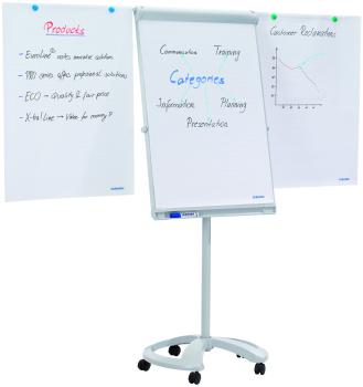 Franken flipchart deluxe 67x95cm fc81 mobil, hellgrau - Franken-fc81-4016946211451-02.jpg