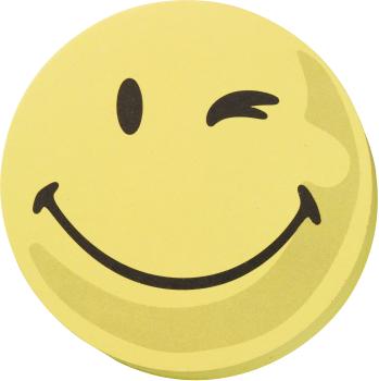 Franken moderationskarte umz 10 s1 smile positiv cm9,5cm /gelb - Franken-umz-10-s1-4016946063678-02.jpg