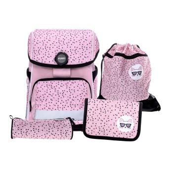 FUNKI Cuby-Bag Set Pink Cat 6014.007 rosa 5-teilig