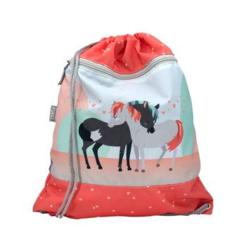 FUNKI Turnsack Horses in Love 6030.036 multicolor 36x42cm