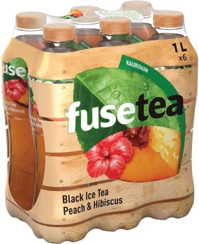 FUSE TEA Peach Hibiscus, Pet 129400001232 50 cl, 6 Stk.