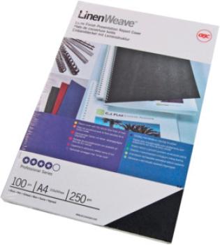 Gbc karton linenweave a4 ce050029 blau, 250g 100 stück - Gbc-ce050029-8019152803249-03.jpg