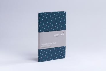 GMUND Bavarian Book 13.5x20cm 39425 grünblau, dotted 112 Seiten