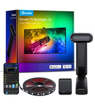 Govee envisual tv light t2 h605c311 dual camera, 55-65 tv - Govee-h605c311-6974316992684-07.jpg