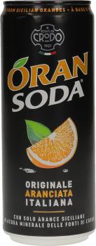 GRODO Oran-Soda Alu PS84376 33 cl, 24 Stk.