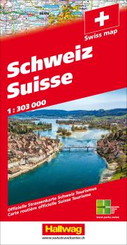 Hallwag strassenkarte 3-8283-1048- schweiz 1:303 000 - Hallwag-3-8283-1048--9783828310483
