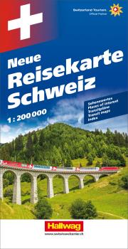 Hallwag neue reisekarte 3-8283-3021- schweiz 1:200'000 - Hallwag-3-8283-3021--9783828309685