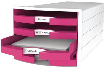 Han schubladenbox impuls a4/c4 1013-56 pink 4 schubladen - Han-1013-56-4012473101883-02.jpg