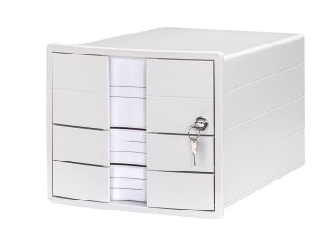 HAN Schubladenbox IMPULS A4/C4 1018-12 weiss 3 Schubladen