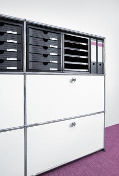 Han systemboxen 5 fächer 1450-13 schwarz/schwarz - Han-1450-13-4012473145047-02.jpg