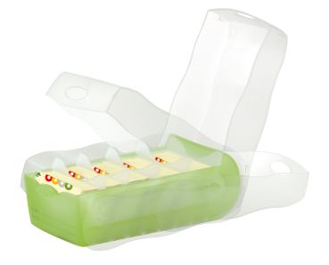 HAN Karteibox Croco A7 997-603 grün 12.1x8.5x24.6cm