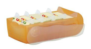 Han karteibox croco a8 998-613 orange 9.7x6.7x19.1cm - Han-998-613-4012473998018-04.jpg