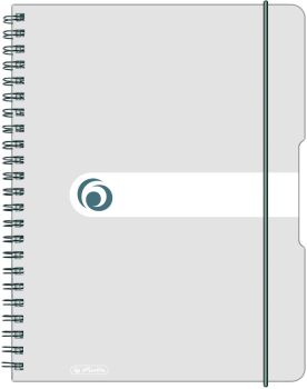 HERLITZ Collegeblock A4 11293107 Easy orga 5mm kar. transp.