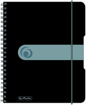 HERLITZ Collegeblock A5 11293768 Easy orga 5mm kar. schwarz