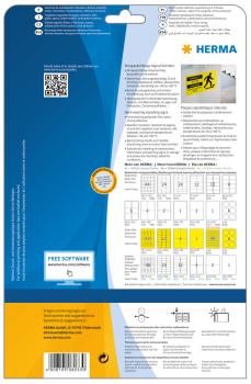 Herma etiketten special 210x297mm 8033 gelb,ex.perm. 25 st./25 bl. - Herma-8033-4008705080330-02.jpg