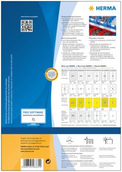 Herma etiketten special 85x85mm 8035 gelb,ex.perm. 150 st./25 bl. - Herma-8035-4008705080354-02.jpg