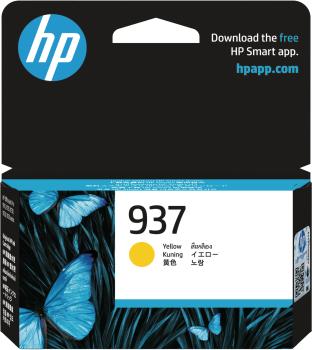 HP Tintenpatrone 937 yellow 4S6W4NE OfficeJet 9110b/9120 800 S.