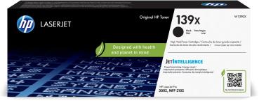HP Toner-Modul 139X schwarz W1390X LJ Pro 3002/MFP 3102 4000 S.