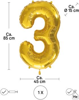 I am creative folienballon zahl 3 85cm 1000-1048 gold - I-am-creative-1000-1048-7611983246748-03.jpg
