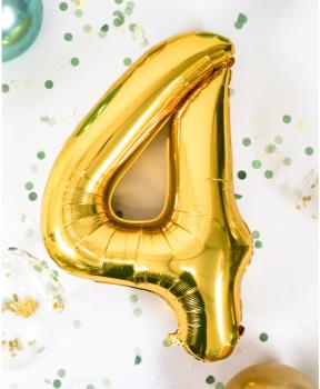 I am creative folienballon zahl 4 85cm 1000-1049 gold - I-am-creative-1000-1049-7611983246755-04.jpg