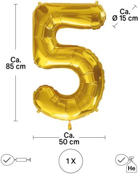 I am creative folienballon zahl 5 85cm 1000-1050 gold - I-am-creative-1000-1050-7611983246762-03.jpg