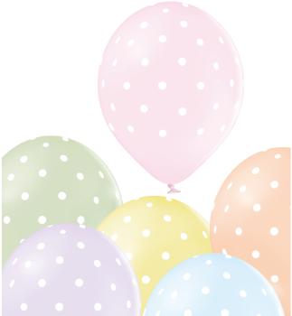 I am creative ballons kleine punkte 27cm 1000-1056 pastell 6 stück - I-am-creative-1000-1056-7611983246823-02.jpg