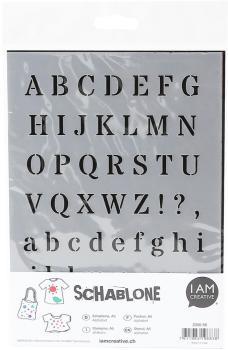I am creative schablone alphabet a5 2000.56 - I-am-creative-200056-7611983196838