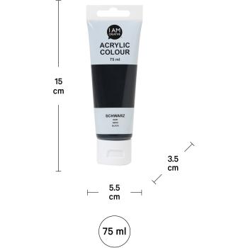 I am creative acrylfarbe 75ml 2001.18 schwarz - I-am-creative-2001.18-7611983216758-04.jpg