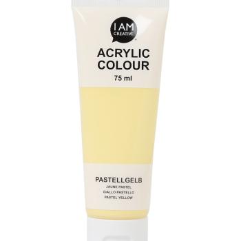 I am creative acrylfarbe 75ml 2001.3 pastellgelb - I-am-creative-20013-7611983216765