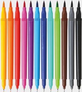 I am creative dual tip pencils 4005.65 wasserbasis, 12 stück - I-am-creative-400565-7611983200139