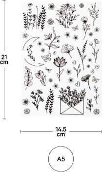 I am creative rub on sticker a5 4010.58 blumen - I-am-creative-4010.58-7611983250448-04.jpg