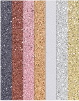 I am creative glitterpapier a4 4070.99 multicolor, 100g 10 stück - I-am-creative-4070.99-7611983150380-02.jpg