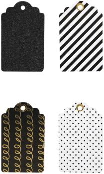 I am creative gift tags 4077.25 ass. schwarz/weiss, 12 stk. - I-am-creative-4077.25-7611983209675-02.jpg
