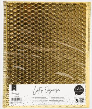I am creative geschenktasche let`s organize 4088.077 metallic gold 3 stück - I-am-creative-4088077-7611983215836
