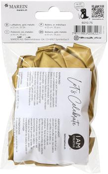 I am creative luftballons, gold, metallic 6010.75 20 stück - I-am-creative-6010.75-7611983208227-02.jpg