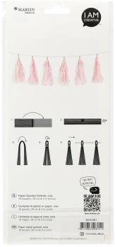 I am creative papier quasten-girlande, rosa 6010.961 - I-am-creative-6010.961-7611983208111-02.jpg