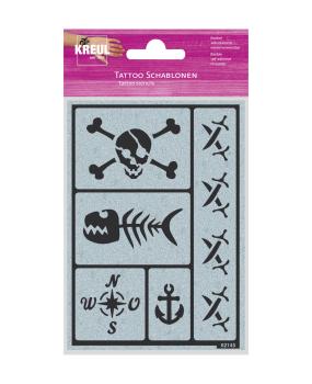 I am creative tattoo schablone 62145 pirates party - I-am-creative-62145-4000798118433