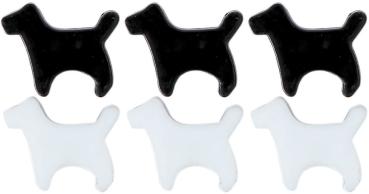 I am creative magnet hund let`s organize maa4035.53 schwarz, weiss 6 stück - I-am-creative-maa4035.53-7611983215508-02.jpg