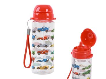 I-DRINK Trinkflasche Tritan 400ml ID2114 Cars