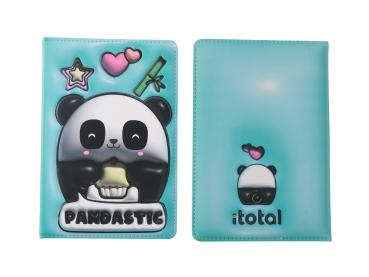I-TOTAL Notizbuch 3D A5 XL1840W Pandastic