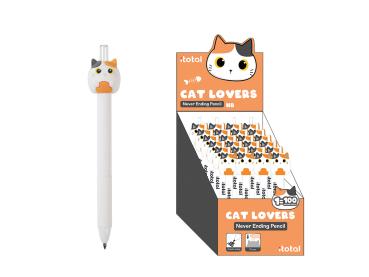 I-TOTAL Bleistift Never Ending XL2070B orange Cat