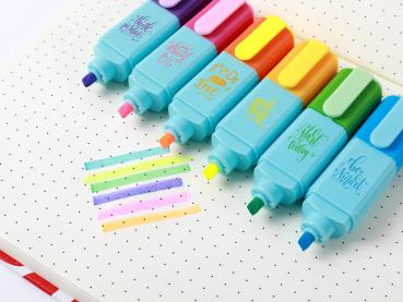 I-total leuchtstift set ass. xl2306 assortiert 6 stück - I-total-xl2306-8057711467990