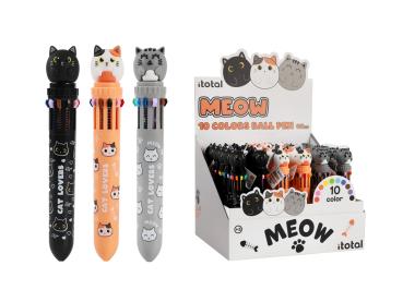 I-TOTAL Multicolorstift Cat XL2370A 10 Farben