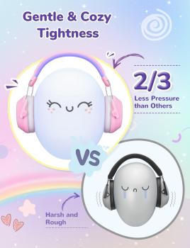 Iclever ic-em01 ear muffs for kids c06-2301n-08 29db nrr noise reduc. pony - Iclever-c06-2301n-08-6934911796544-04.jpg