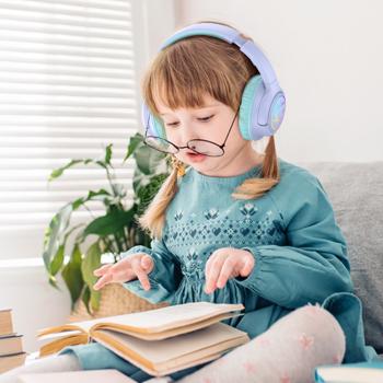 Iclever headphones kids bt & cable led c10-2083n-02 74/85/94 db, 43h purple - Iclever-c10-2083n-02-6972312835721-07.jpg